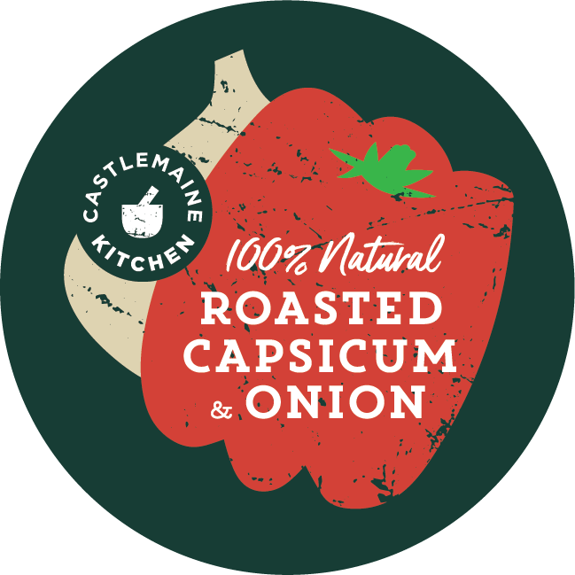 Castlemaine Kitchen Kitchen Roasted Capsicum & Onion Dip 200g