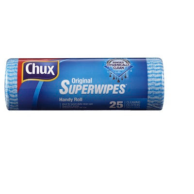 Chux Super Wipes on a roll 25S