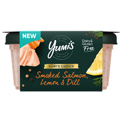 Yumi's Choice Dips Smoked Salmon Lemon & Dill 140g