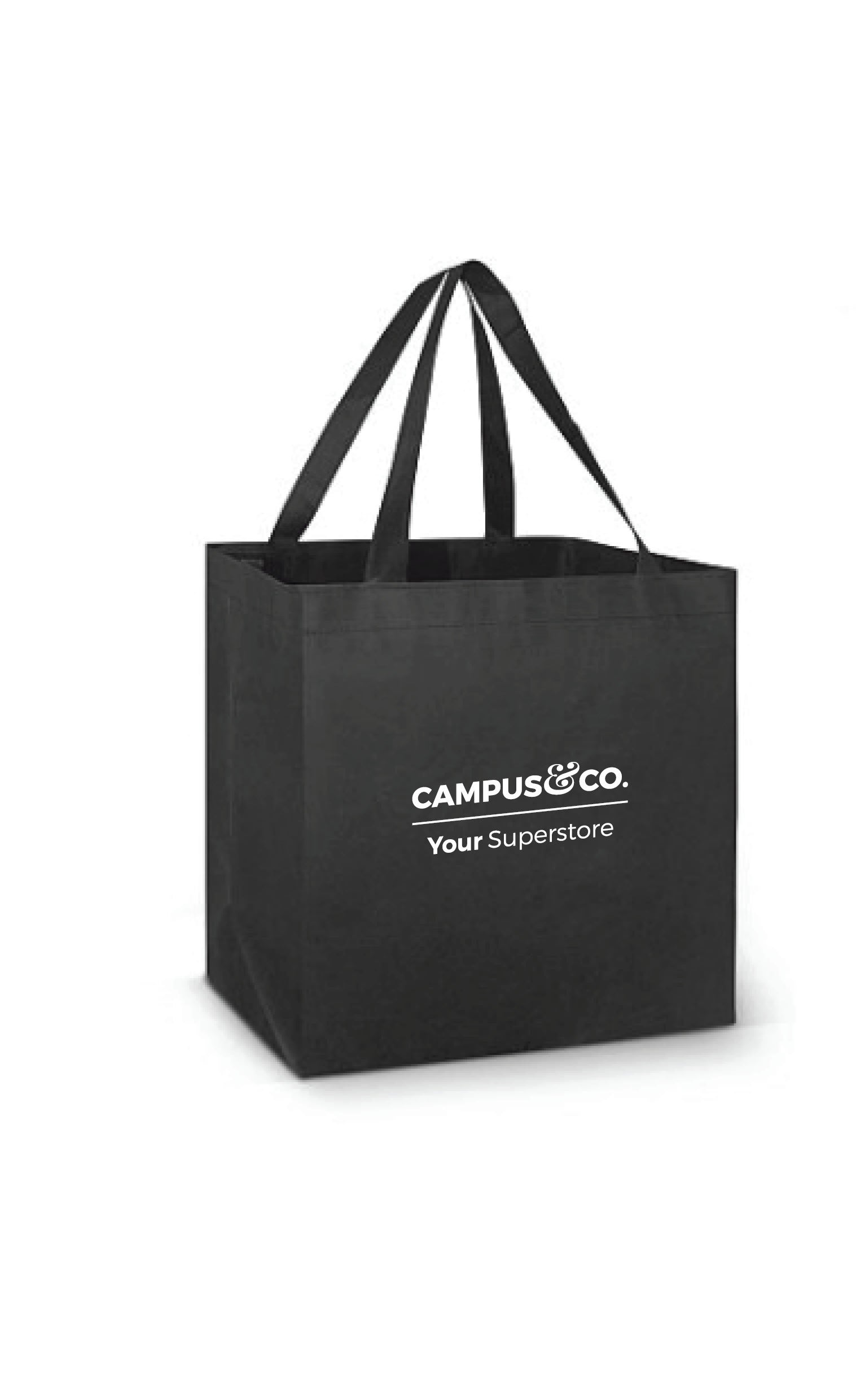 Campus&Co. Reusable Bag 33W x 22D x 35H Black