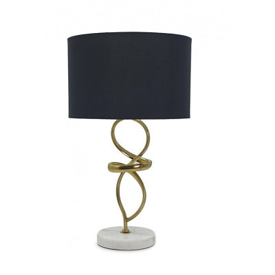 Gold & Marble Lamp