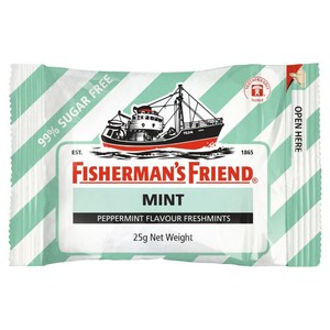 Fishermans Friends Mint S/Free 25g