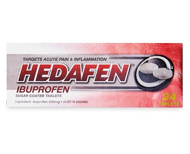 Hedafen Ibuprofen 24pk