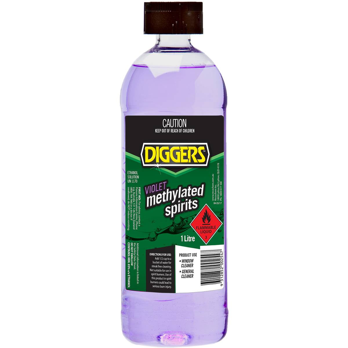 Diggers Methylated Spirits Lavender Scent 1L