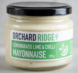 Orchard Ridge Lemongrass, Lime & Chilli Mayonnaise 270g