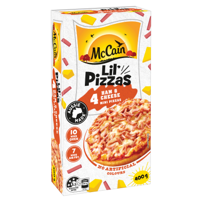 McCain Ham & Cheese Pizza Singles 4pk