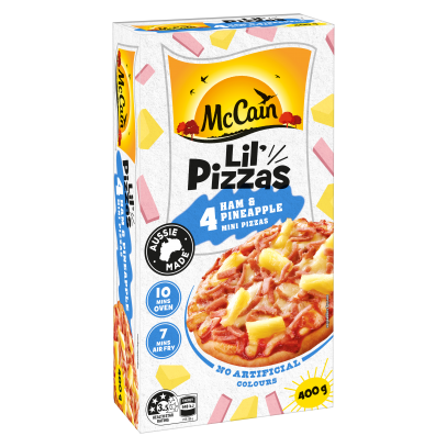 McCains Ham and Pineapple Pizza Singles 4 Pack