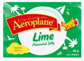 Aeroplane Jelly Lime 85g