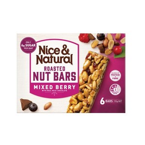 Nice & Natural Bars Mixed Berry 6pk