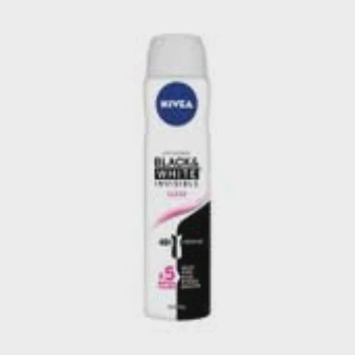 Nivea Aerosol Deodorant Invisible Black and White 250ml