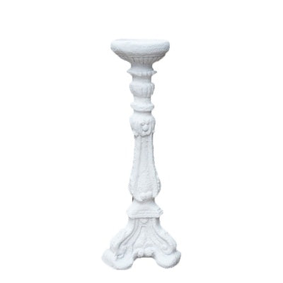 White Candle Stick Holder - 65cm