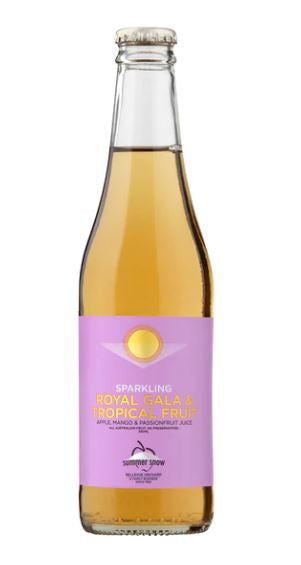 Summer Snow Sparkling Juice Royal Gala & Tropical Fruit 330ml