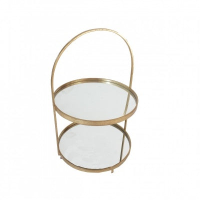 High Tea Cake Double Mirror Tray