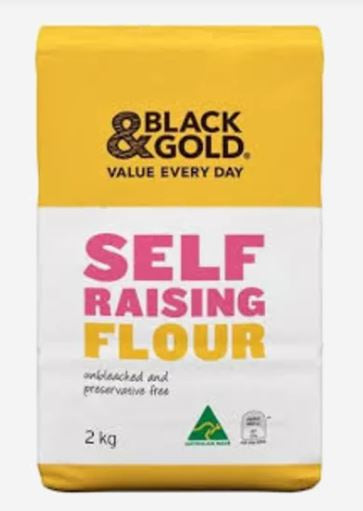 Black & Gold Self Raising Flour 2kg