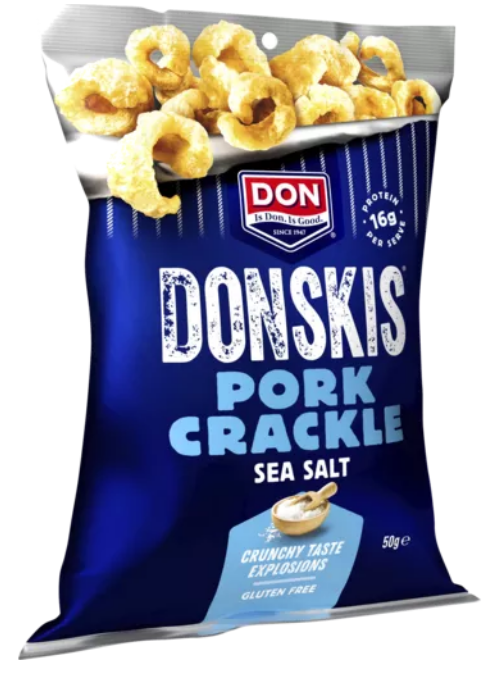 Don Donskis Pork Crackle Sea Salt 50g