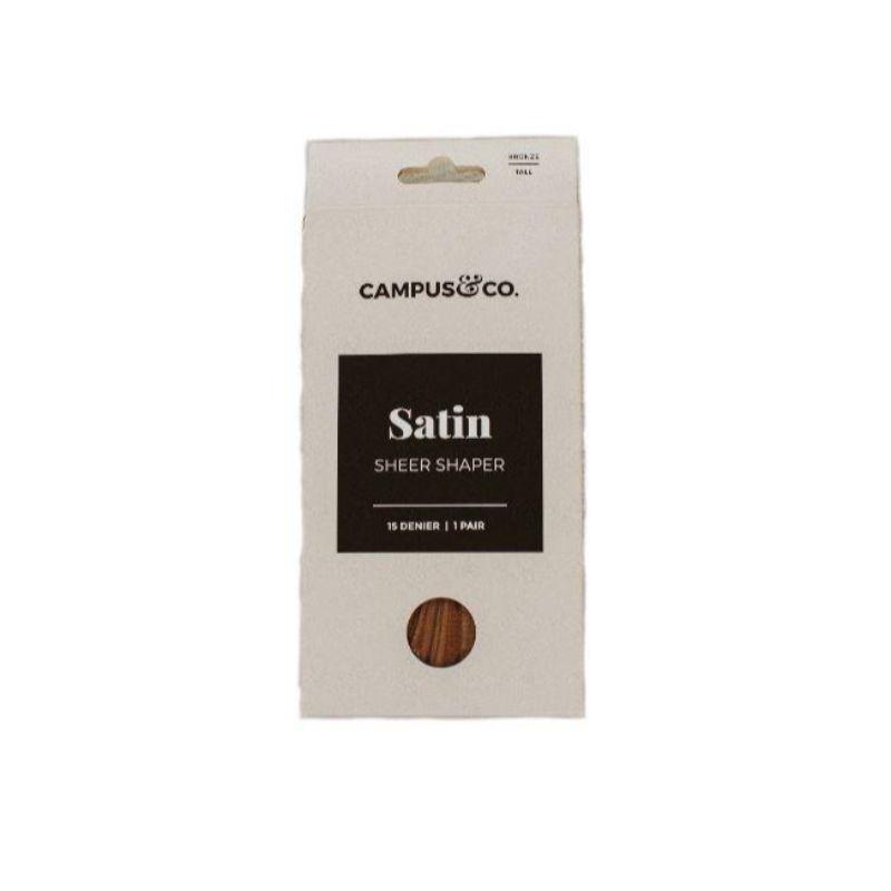 Campus&Co. Satin Sheer Shaper Bronze  Med