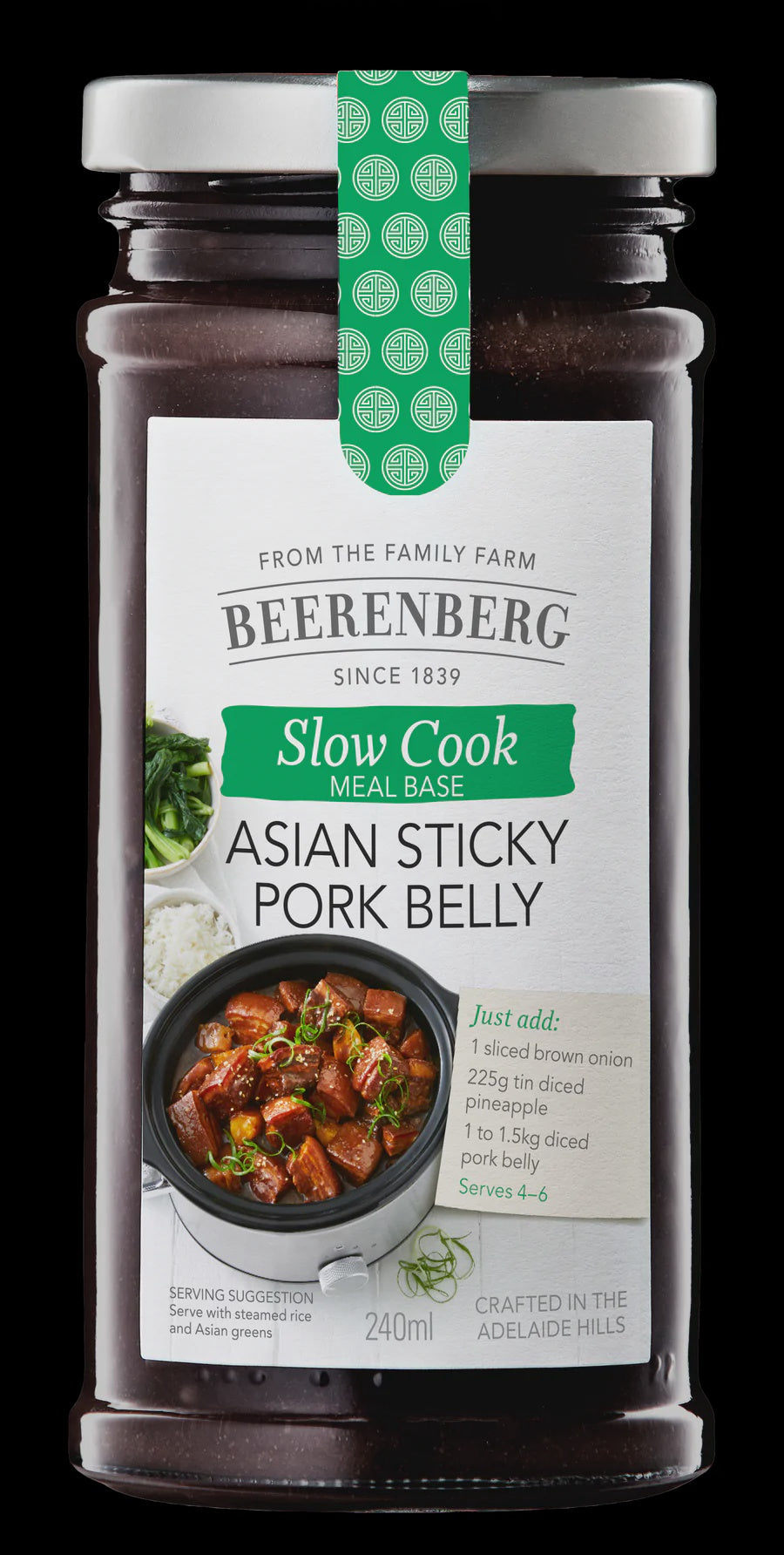 Beerenberg Asian Sticky Pulled Pork 240ml