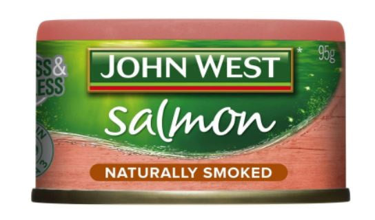 John West Salmon Naturally Smoked 95g