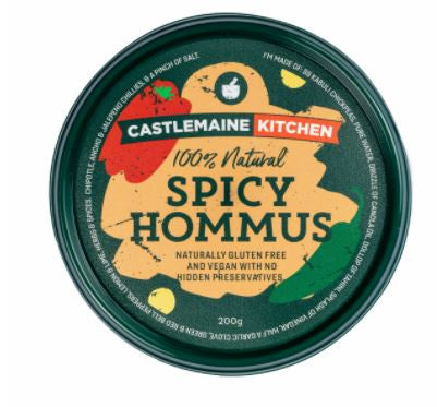 Castlemaine Kitchen Dip Spicy Hommus 200g