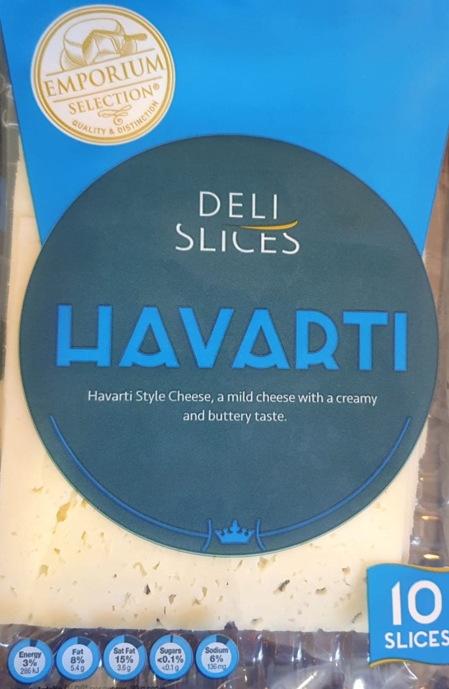 Deli Slices - Havarti 200g