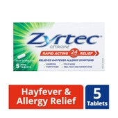 Zyrtec Tablets 10mg 5s