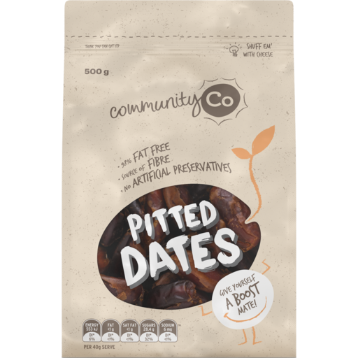 Community Co Pitted Dates 500g