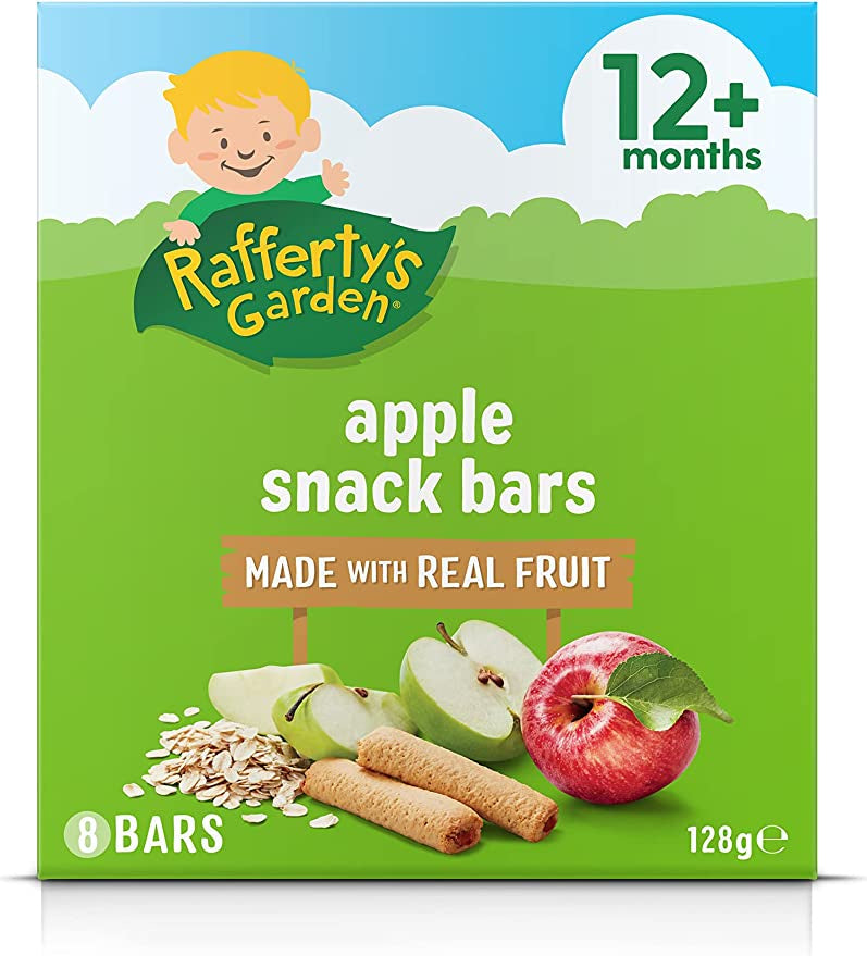 Rafferty's Garden 12m+ Fruit Snack Bar Apple 128g