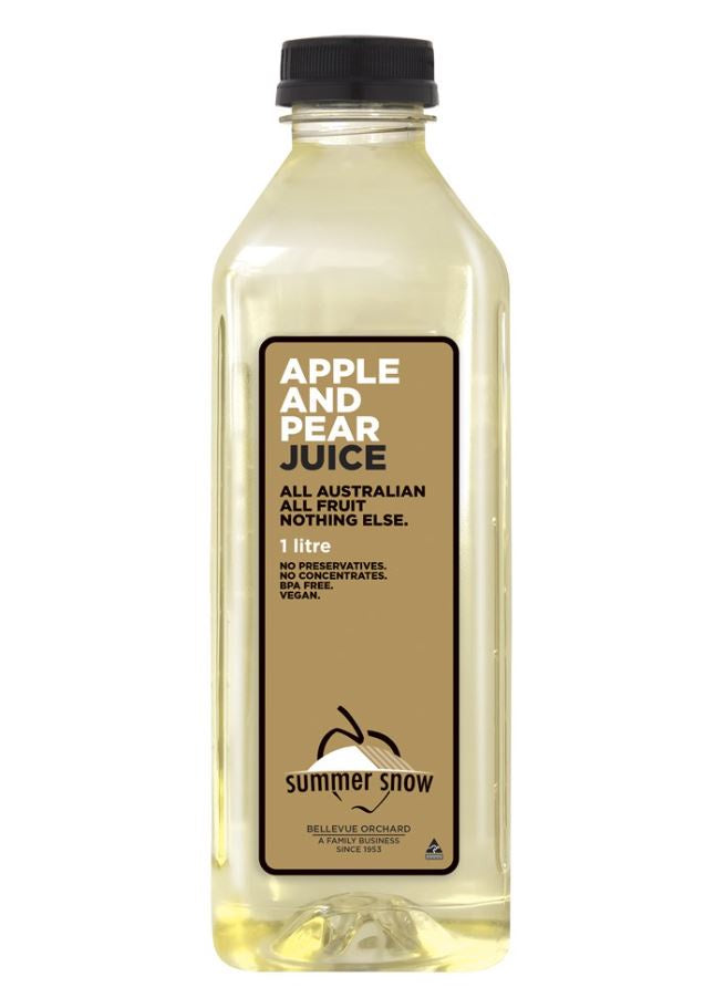 Summer Snow Apple & Pear Juice 1L