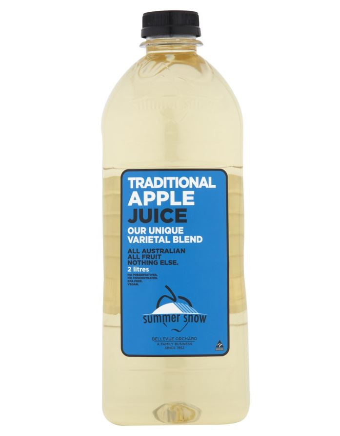 Summer Snow Traditional Apple Juice 2L