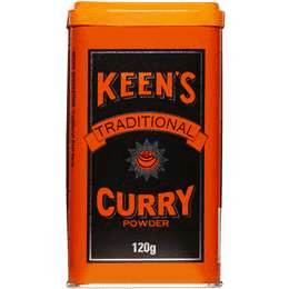 Keens Traditional Curry Powder 120g