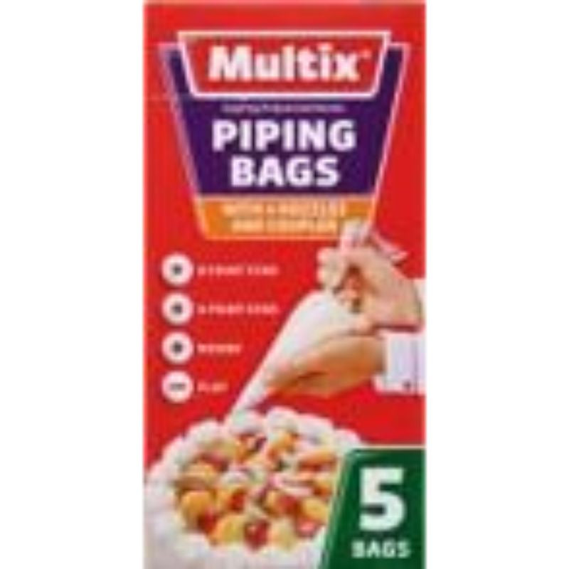 Multix Piping Bags 5pk