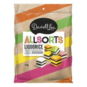 Darrell Lea Liquorice Allsorts 270g