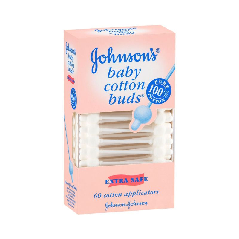 JOHNSONS Baby Cotton Buds 60pk