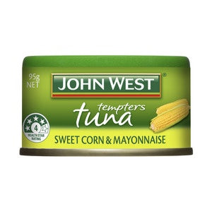 John West Tuna Tempters Sweetcorn & Mayo 95g^