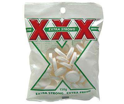 XXX Extra Strong Mints 150g