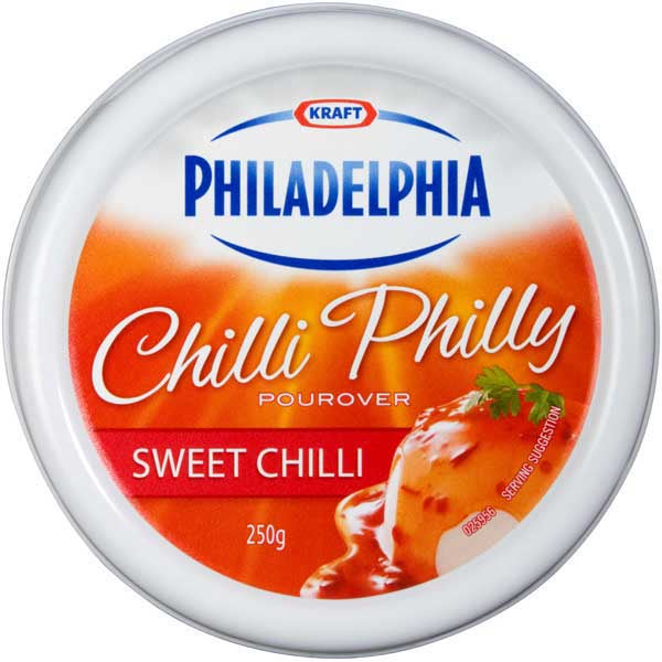 Kraft Chilli Philly Cream Cheese 250g