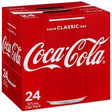 Coca Cola Cans Classic 24x375ml^