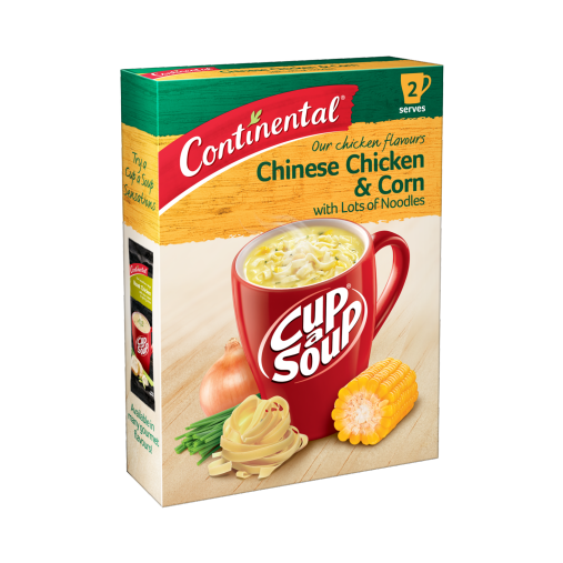 Continental Cup A Soup  Chinese Chicken & Corn 2 Serves