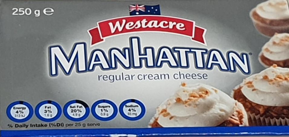 Manhattan Cream Cheese 250g