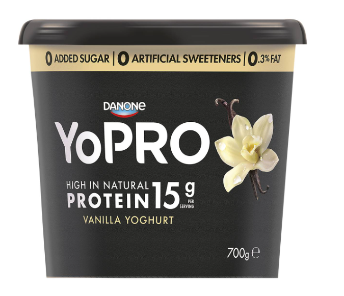 Danone YoPro Vanilla Yoghurt 700g