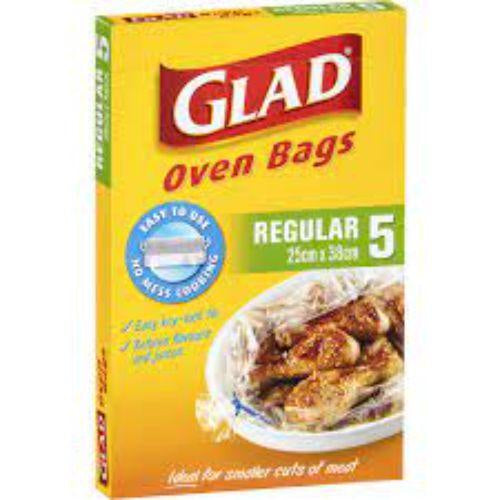 Glad Oven Bag Medium 5 Pack