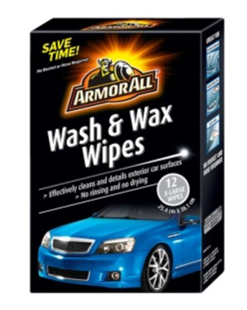 Armor All Wash & Wax Wipes 12pk