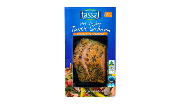 Tassal Peppercorn Smoked Salmon 150g