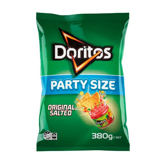 Doritos Corn Chips - Original Party Size 380g