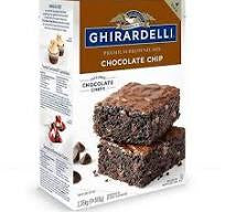 Ghirardelli Choc Chip Brownie Mix 560g