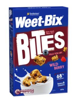 Sanitarium WeetBix Bites Wild Berry 500g