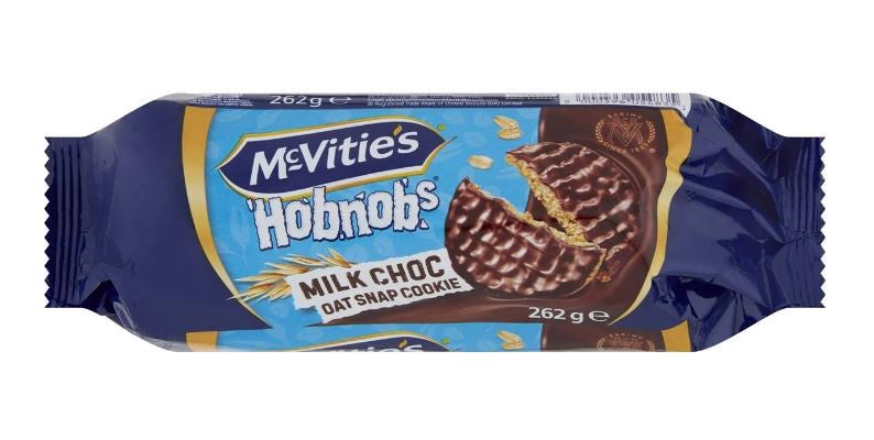 McVities Hobnobs Milk Chocolate 262g