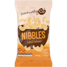 Community Co Salted Cashews 200g