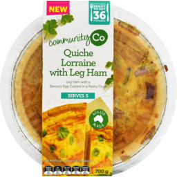 Community Co Quiche Lorraine 700g