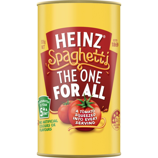 Heinz Spaghetti Tomato 535g